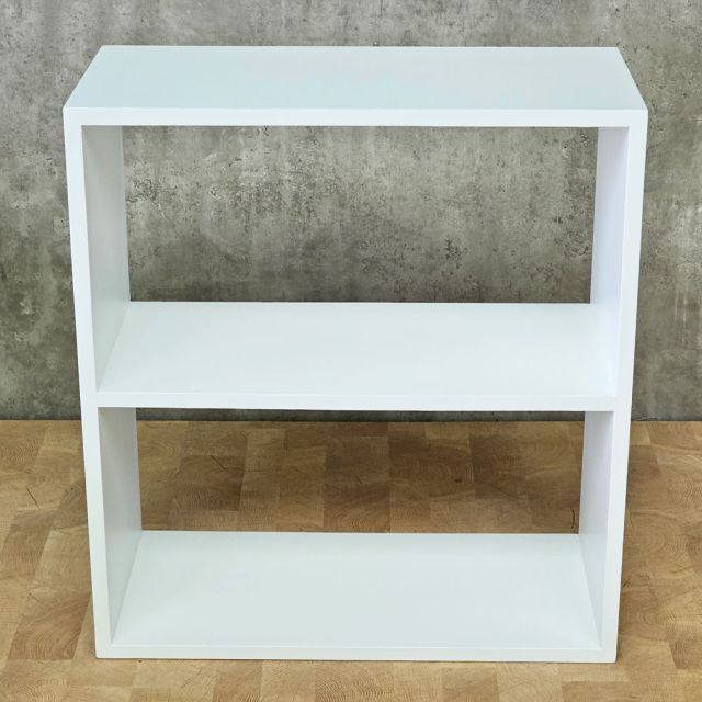 Kệ sách 2 tầng 60x28x65cm gỗ cao su KS68373