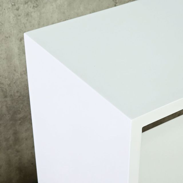 Kệ sách 2 tầng 60x28x65cm gỗ cao su KS68373