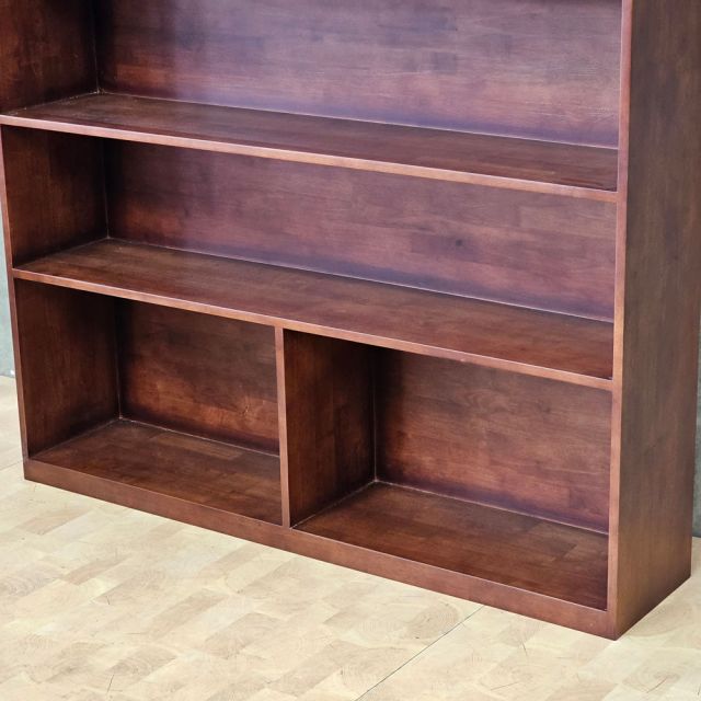 Kệ sách 6 tầng 140x30x200cm gỗ cao su KS68347