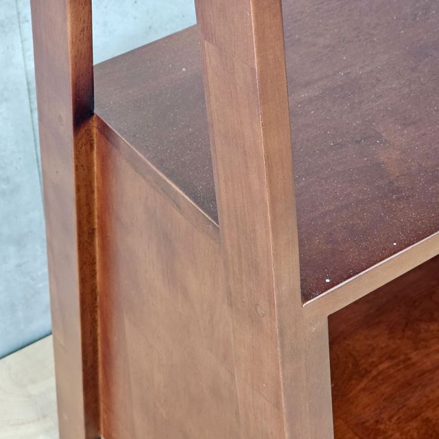 Kệ trang trí 80x40x80cm gỗ cao su KTT68042