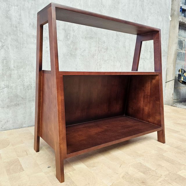 Kệ trang trí 80x40x80cm gỗ cao su KTT68042