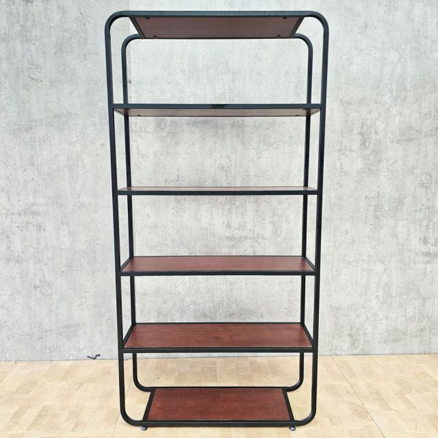 Kệ trang trí 5 tầng 90x30x180cm gỗ cao su KTT68089