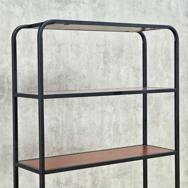 Kệ trang trí 5 tầng 90x30x180cm gỗ cao su KTT68089