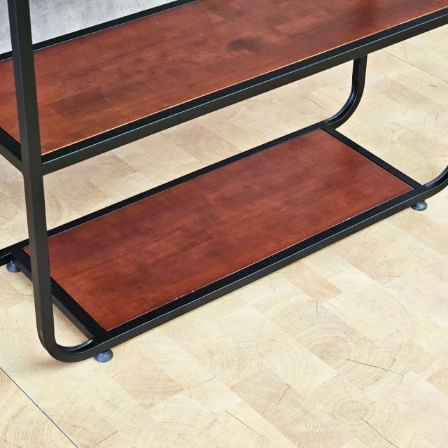 Kệ trang trí 5 tầng 90x30x180cm gỗ cao su KTT68089