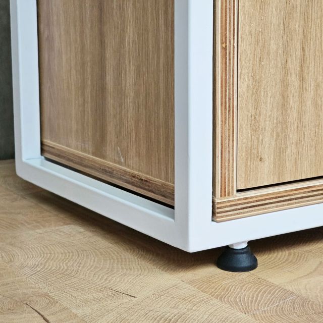 Kệ tủ trang trí 100x30x200cm gỗ plywwod KTT68086