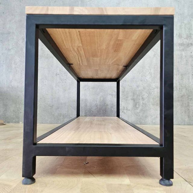 Kệ để đồ 110x35x40cm gô cao su chân sắt KTT68088