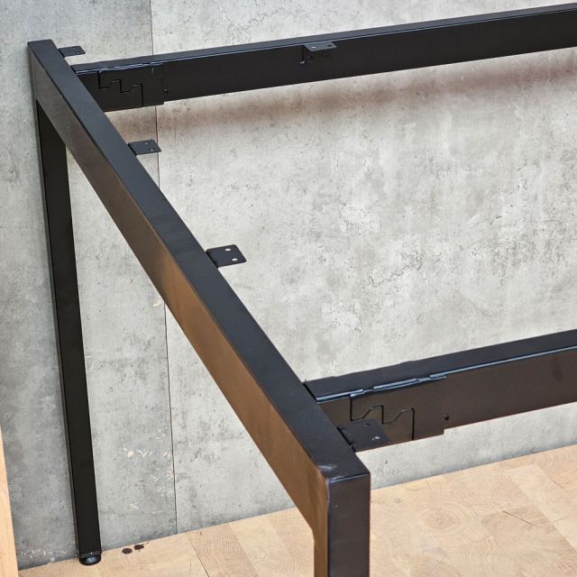 Chân sắt lắp ráp bàn 200x100cm hệ Slean HCSL023