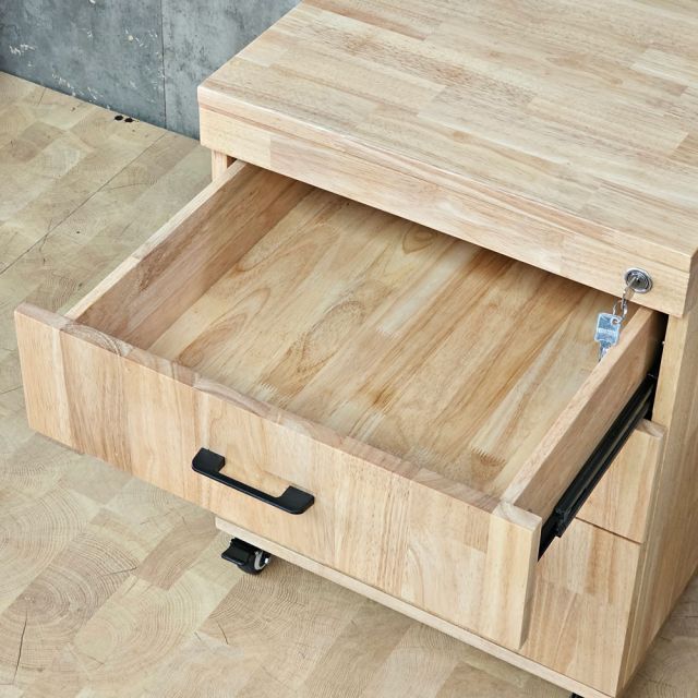Tủ cá nhân di động 50x50x67cm gỗ cao su TCN68101