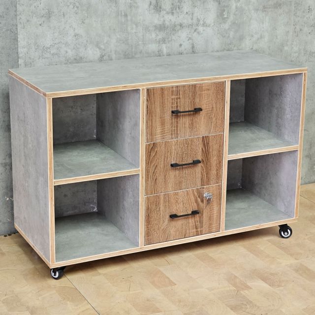 Tủ cá nhân di động 100x40x60cm gỗ plywood TCN68047