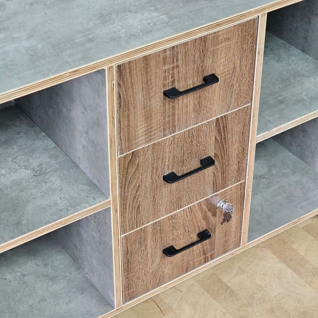 Tủ cá nhân di động 100x40x60cm gỗ plywood TCN68047