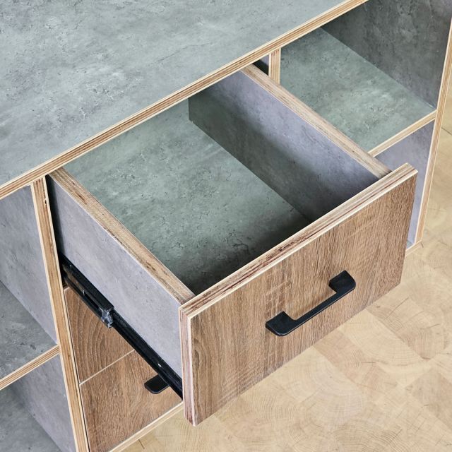 Tủ cá nhân di động 100x40x60cm gỗ plywood TCN68047