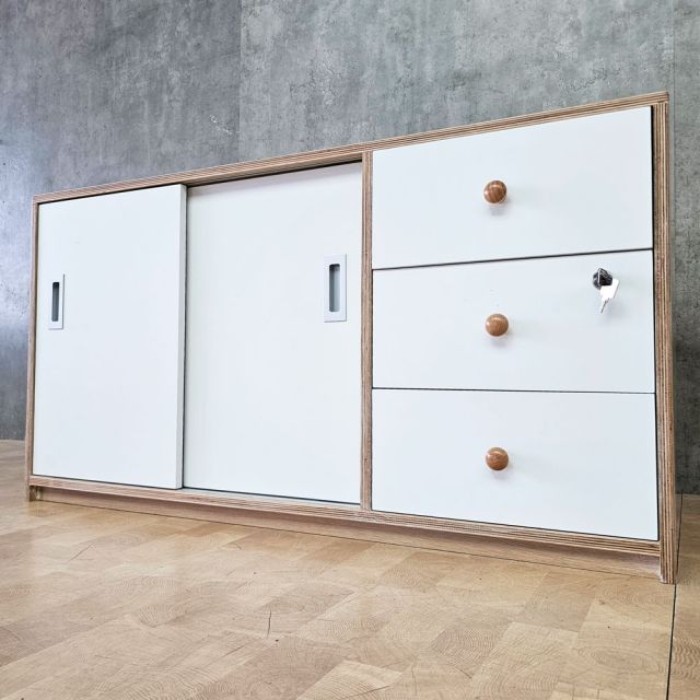 Tủ hồ sơ thấp 120x45x63cm gỗ plywood TCN68099