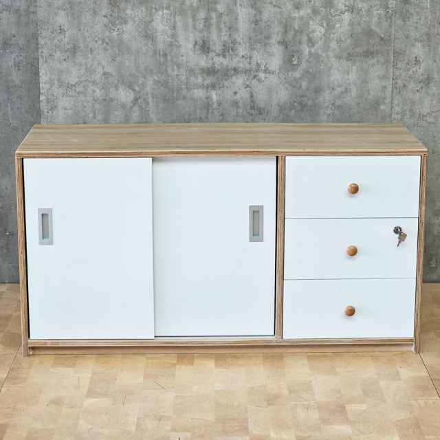 Tủ hồ sơ thấp 120x45x63cm gỗ plywood TCN68099