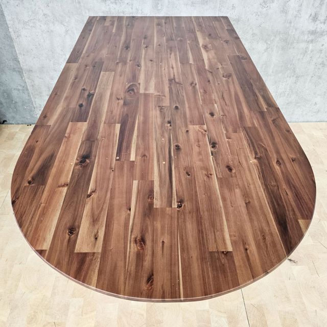 Bàn ăn áp tường 160x80cm gỗ tràm BA68312