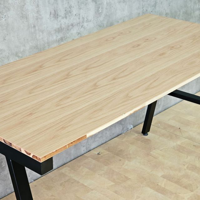 Bàn làm việc 140x70cm ván otim phủ veneer sồi AConcept HBAC060