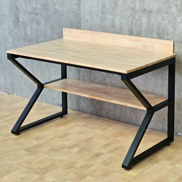 Bàn làm việc 120x70cm gỗ cao su KConcept HBKC061