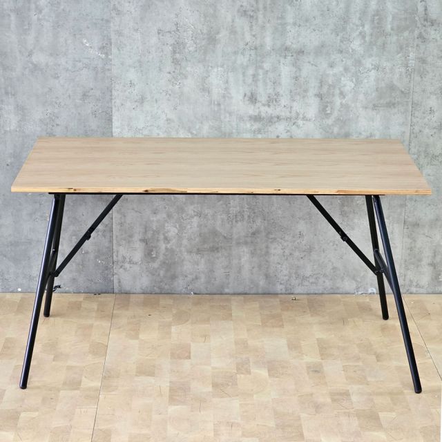 Bàn làm việc gấp gọn 140x70cm ván otim phủ veneer sồi SPD68227