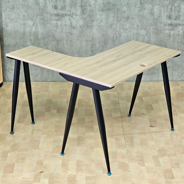 Bàn góc L 100x110cm gỗ plywood hệ CONE HBCO084