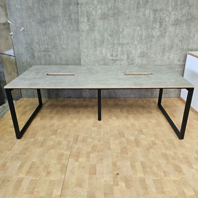 Bàn cụm 4 chô ngồi 240x120cm gỗ plywood HBRT109