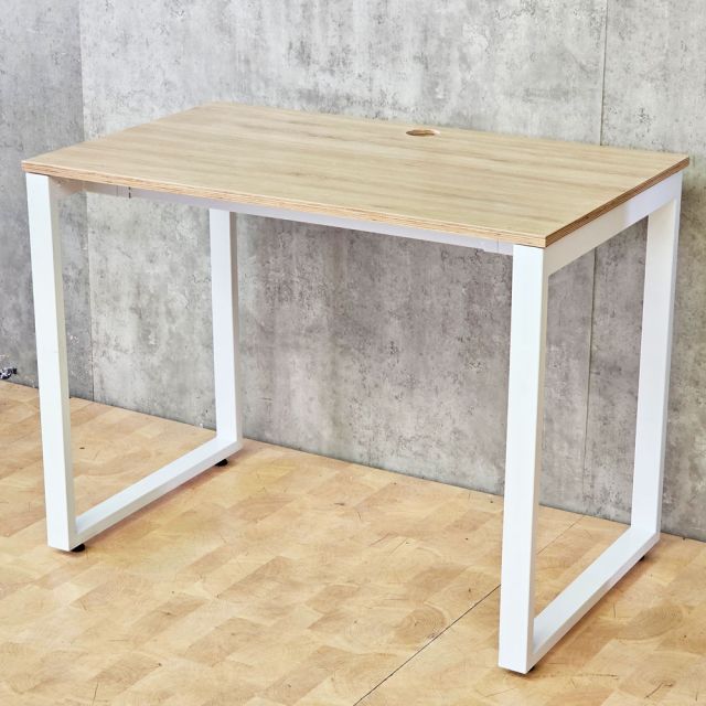 Bàn làm việc 100x60cm gỗ Plywood melamin màu bê tông hệ Rectang HBRT042