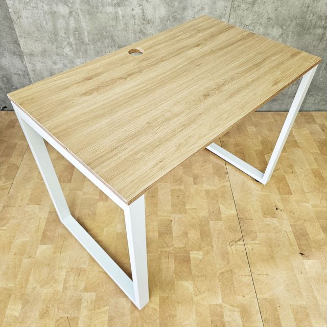 Bàn làm việc 100x60cm gỗ Plywood melamin màu bê tông hệ Rectang HBRT042
