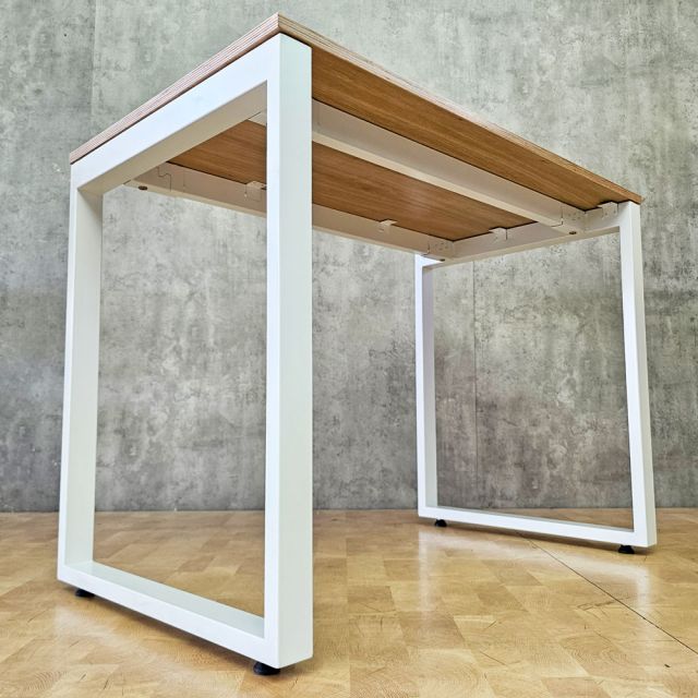 Bàn làm việc 100x60cm gỗ Plywood melamin màu bê tông hệ Rectang HBRT042