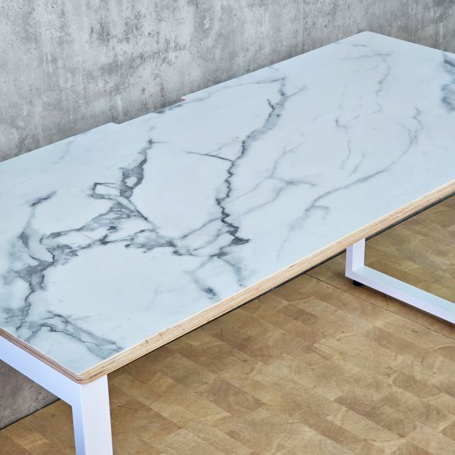 Bàn làm việc 150x70cm gỗ plywood hệ Rectang HBRT144