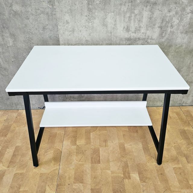 Bàn làm việc liền kệ 100x60cm gỗ cao su FD68093