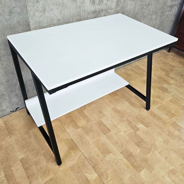 Bàn làm việc liền kệ 100x60cm gỗ cao su FD68093