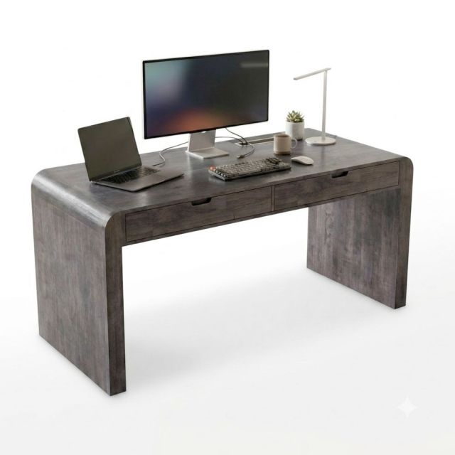 Bàn có ngăn kéo 140x60cm gỗ cao su BD68195