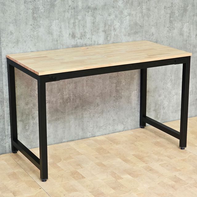 Bàn làm việc 120x60cm gỗ cao su hệ URA HBUR001