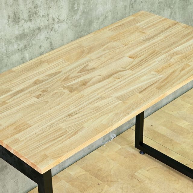 Bàn làm việc 100x50cm gỗ cao su hệ Slean HBSL047