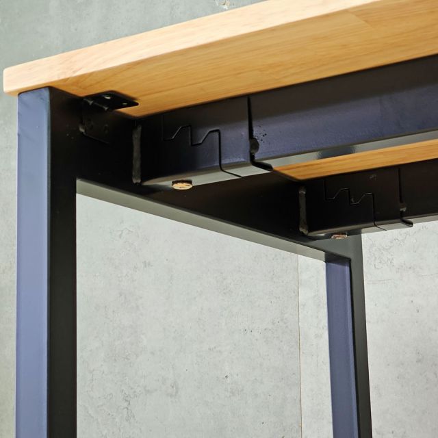 Bàn làm việc 100x50cm gỗ cao su hệ Slean HBSL047