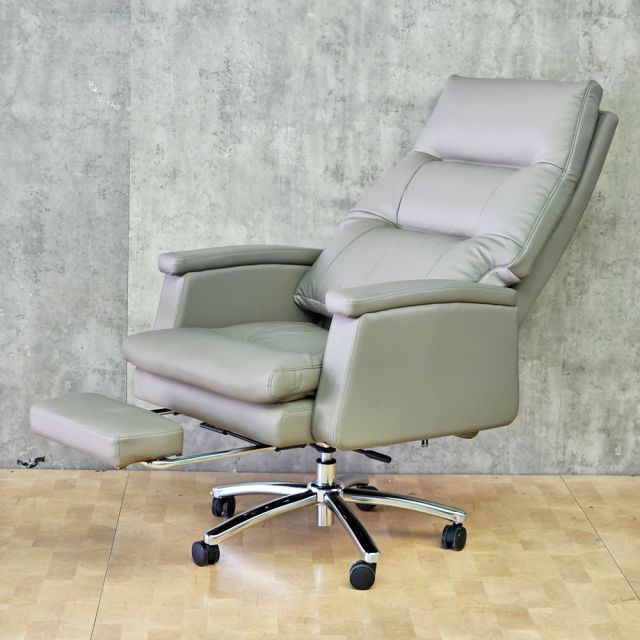 Ghế giám đốc bọc da có gác chân thư giãn MF926A
