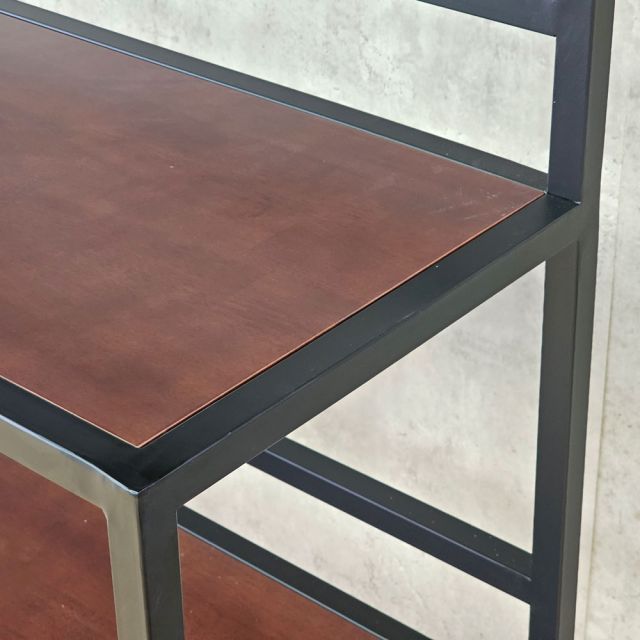 Kệ bếp đa năng 135x40x155cm gỗ cao su KB68105
