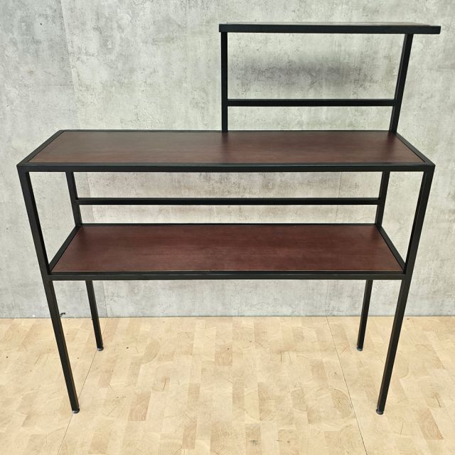 Kệ bếp đa năng 135x40x155cm gỗ cao su KB68105