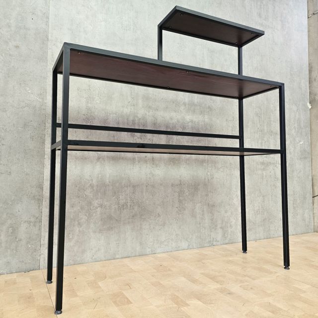 Kệ bếp đa năng 135x40x155cm gỗ cao su KB68105