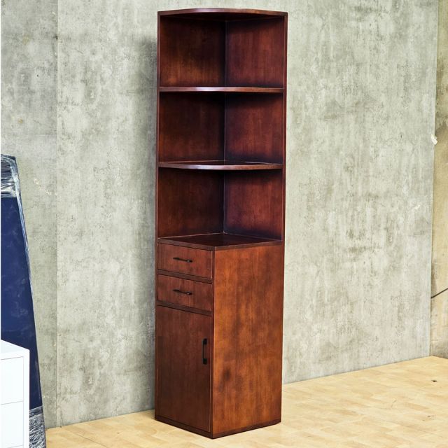 Kệ tủ góc tường 40x40x180cm gỗ cao su KGT68009