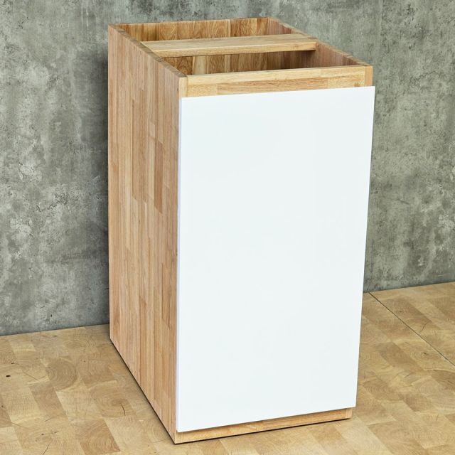 Module tủ bếp dưới 42x59x82cm gỗ cao su MTBD019
