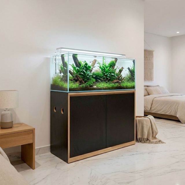 Tủ hồ cá 100x50x90cm gỗ cao su KTB68282