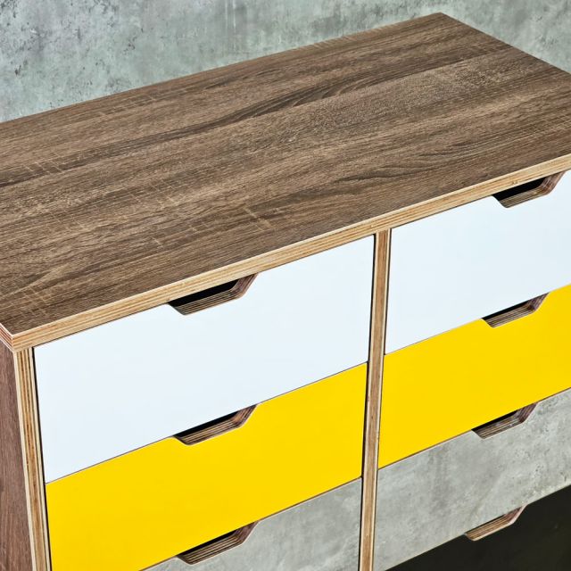 Tủ lưu trữ di động 80x40x77cm gỗ plywood TCN68102