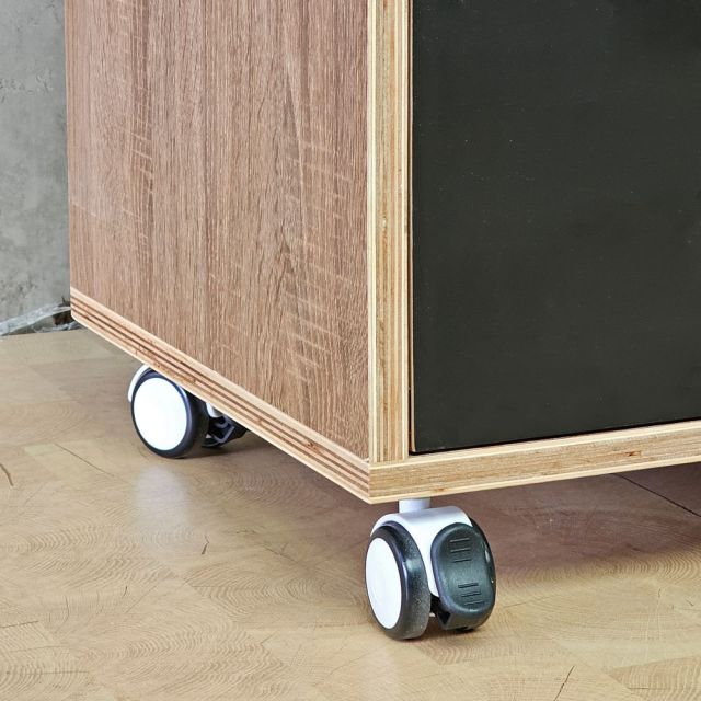Tủ lưu trữ di động 80x40x77cm gỗ plywood TCN68102