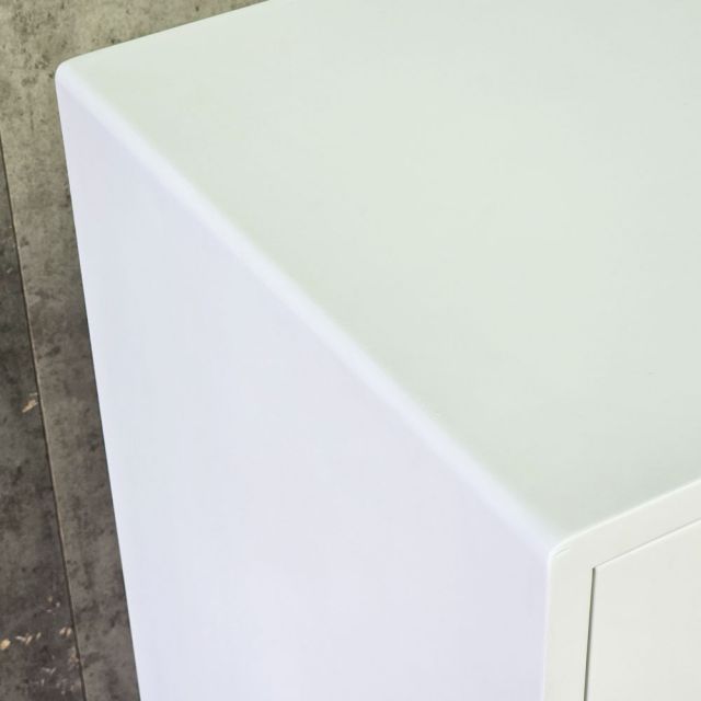 Tủ trang trí 180x40x80cm gỗ cao su KTB68281