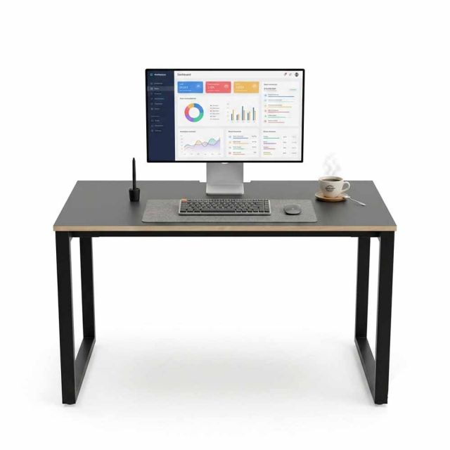 Bàn làm việc 120x60cm gỗ cao su phủ laminate chân hệ XConcept HBRT146