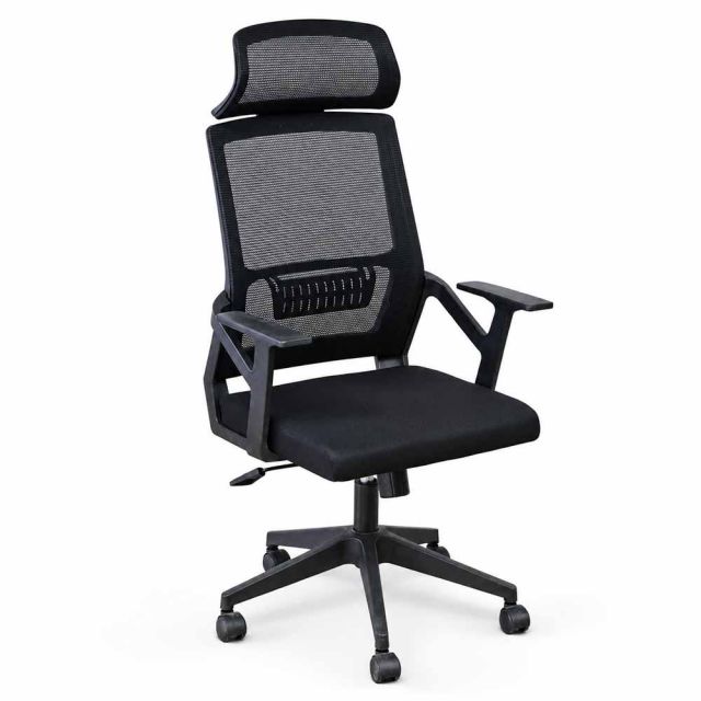 Ghế văn phòng lưng lưới có tựa đầu MF716A