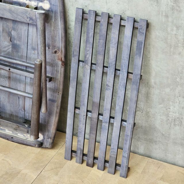 Bàn chân gấp CAMPA 80x50x45cm gỗ cao su TT68377