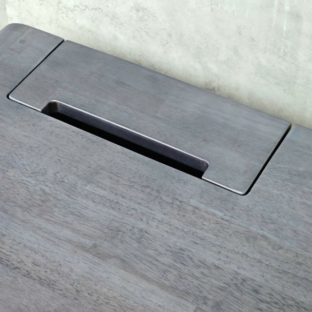 Bàn có ngăn kéo 140x60cm gỗ cao su BD68195