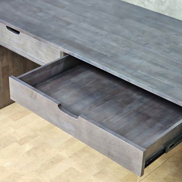 Bàn có ngăn kéo 140x60cm gỗ cao su BD68195