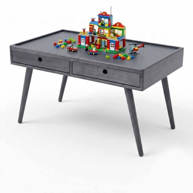Bàn trẻ em 90x55x52cm gỗ cao su KGD059