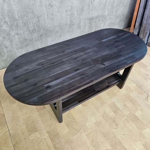 Bàn sofa Oval 120x50cm gỗ tràm TT68368